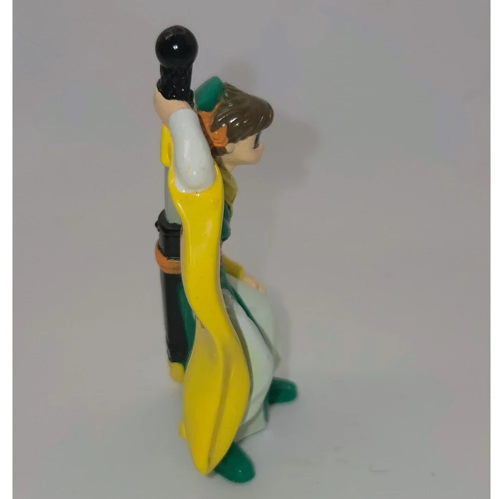CLAMP Cardcaptor Sakura Syaoran Li Figure 3in Green Fair PVC Mini Toy